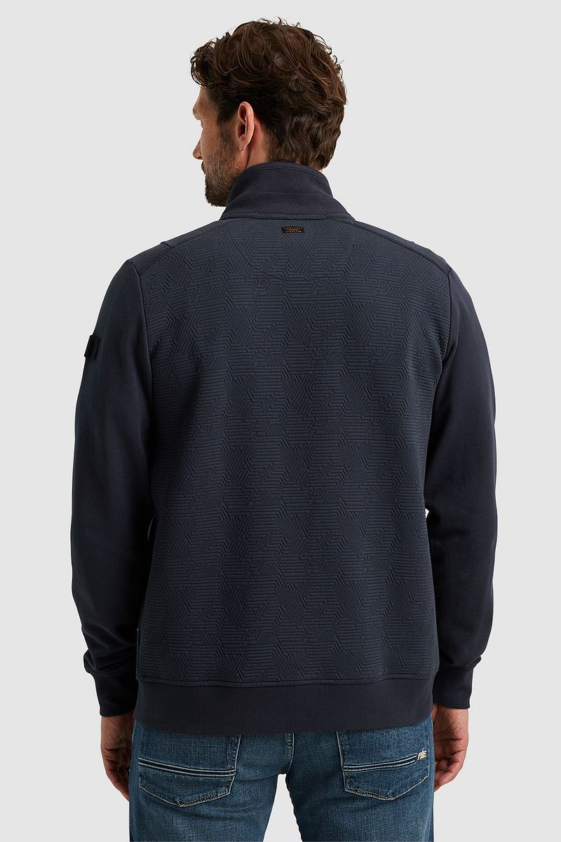 PME Legend Vest Jacquard Interlock Navy