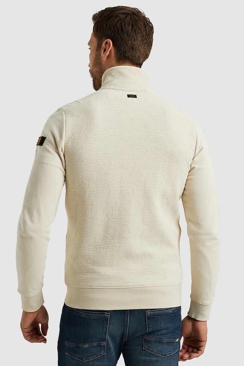 PME Legend Vest Jacquard Interlock Ecru