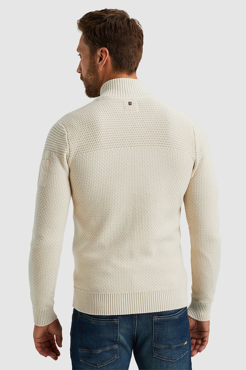 PME Legend Vest Knitted Structure Ecru