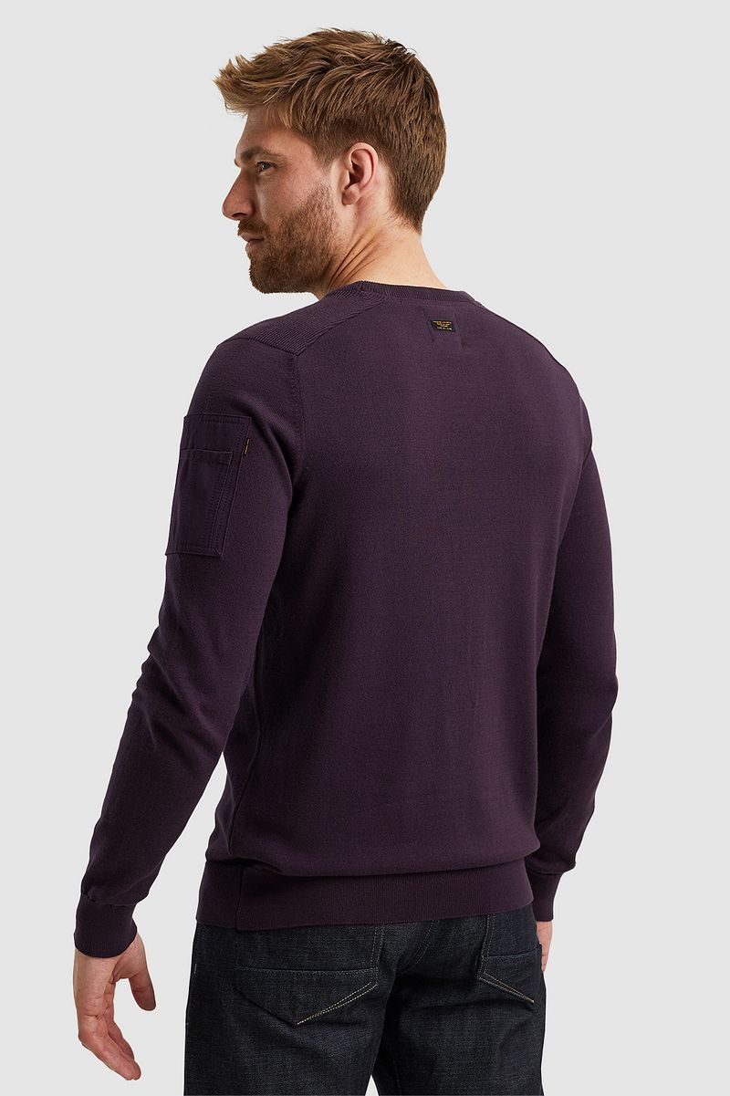 PME Legend Trui American Classic Cargo Paars