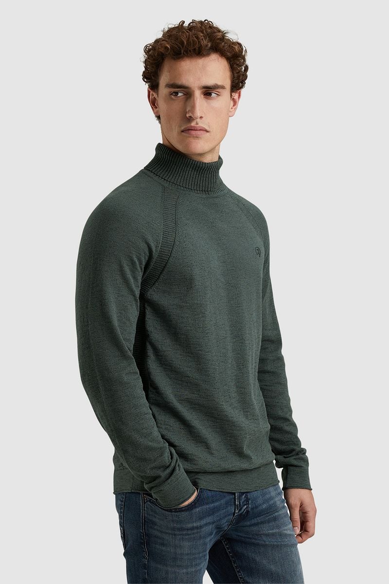 Cast Iron Rollkragenpullover Anthrazit - Größe S günstig online kaufen