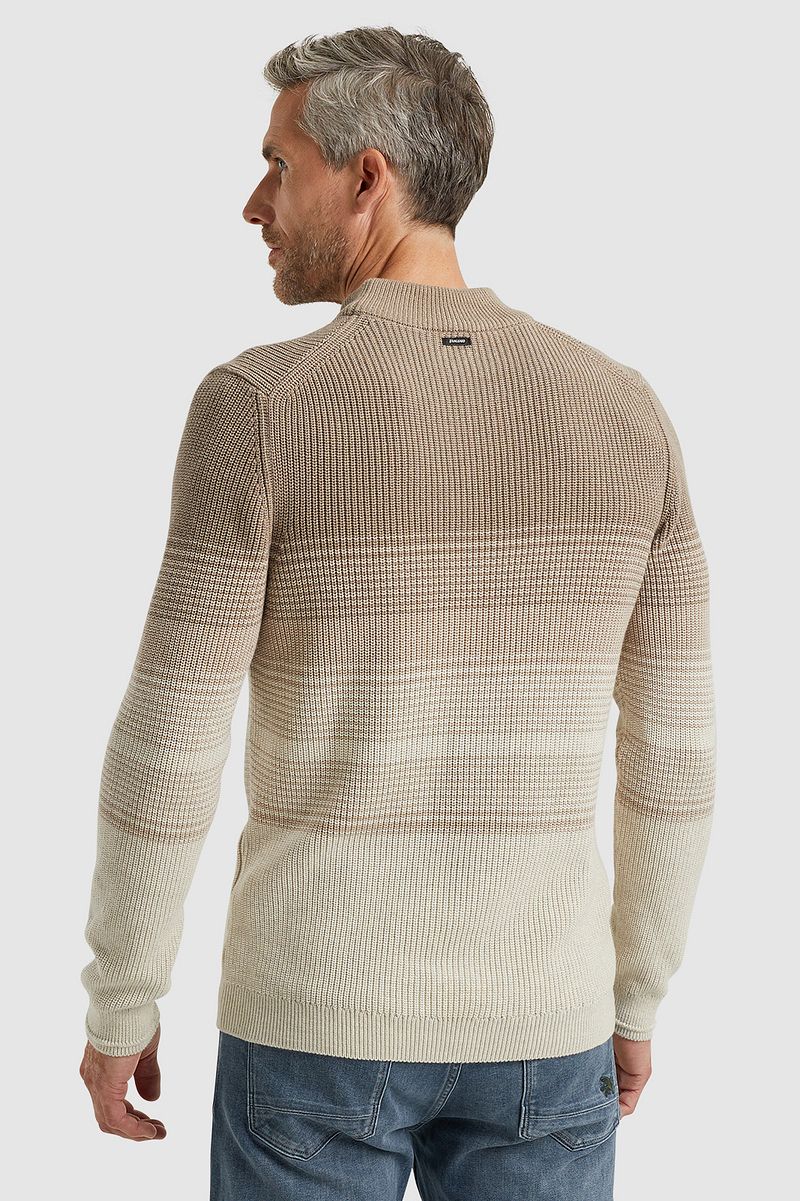 Vanguard Trui Knitted Streep Beige