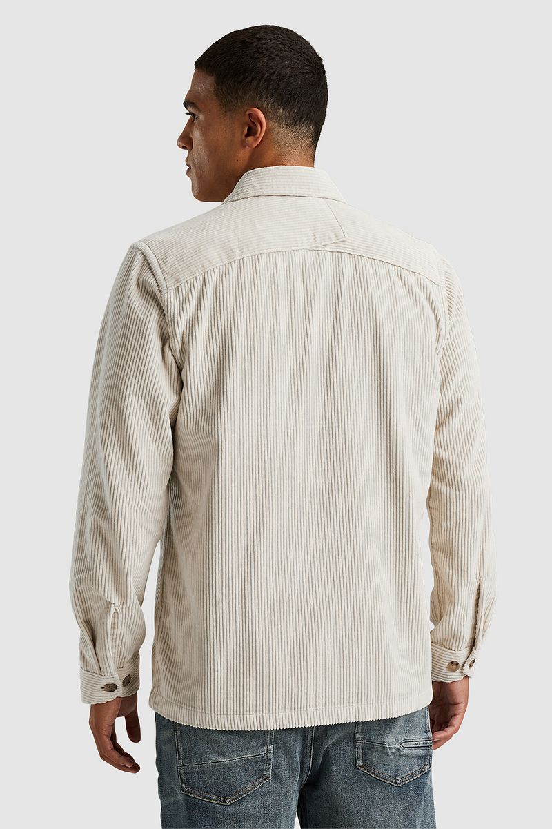 Cast Iron Overshirt Corduroy Ecru