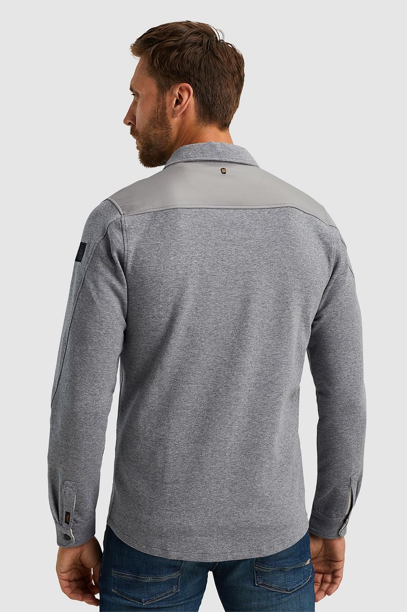 PME Legend Overshirt Spacer Grijs