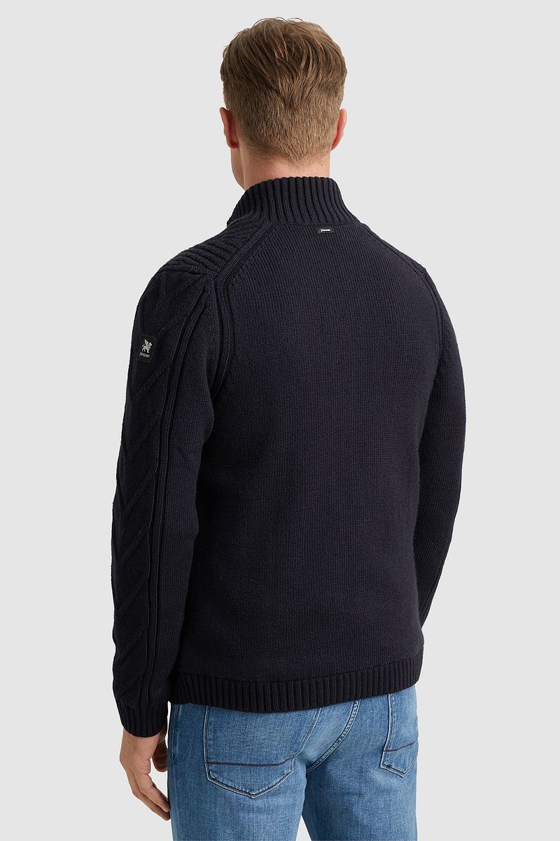 Vanguard Vest Wol Blend Navy