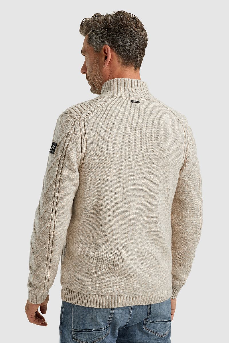 Vanguard Vest Wol Blend Ecru