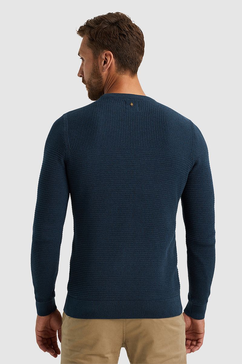 PME Legend Trui Mouliné Navy