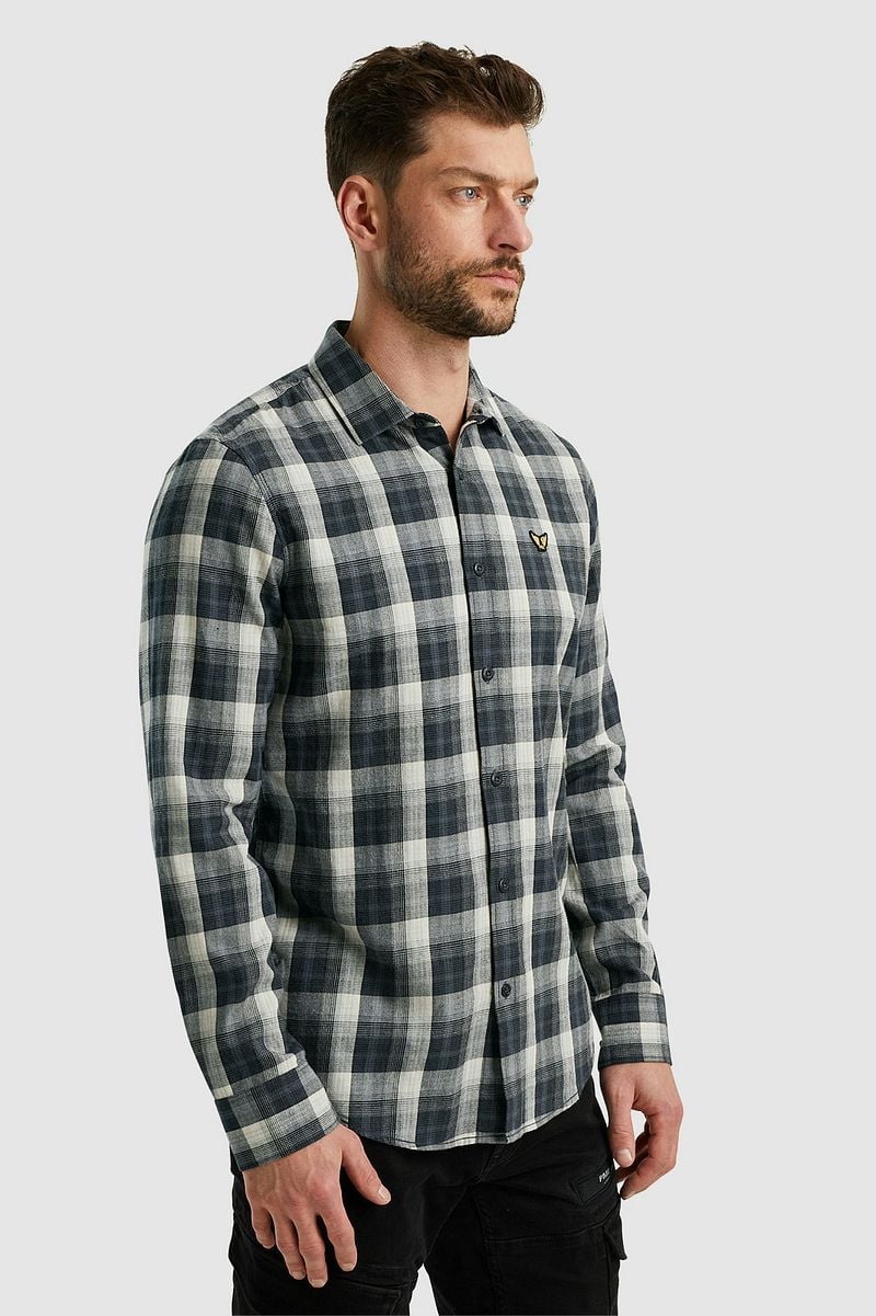 PME LEGEND Langarmhemd - Long Sleeve Shirt Twill Yarndyed Check günstig online kaufen