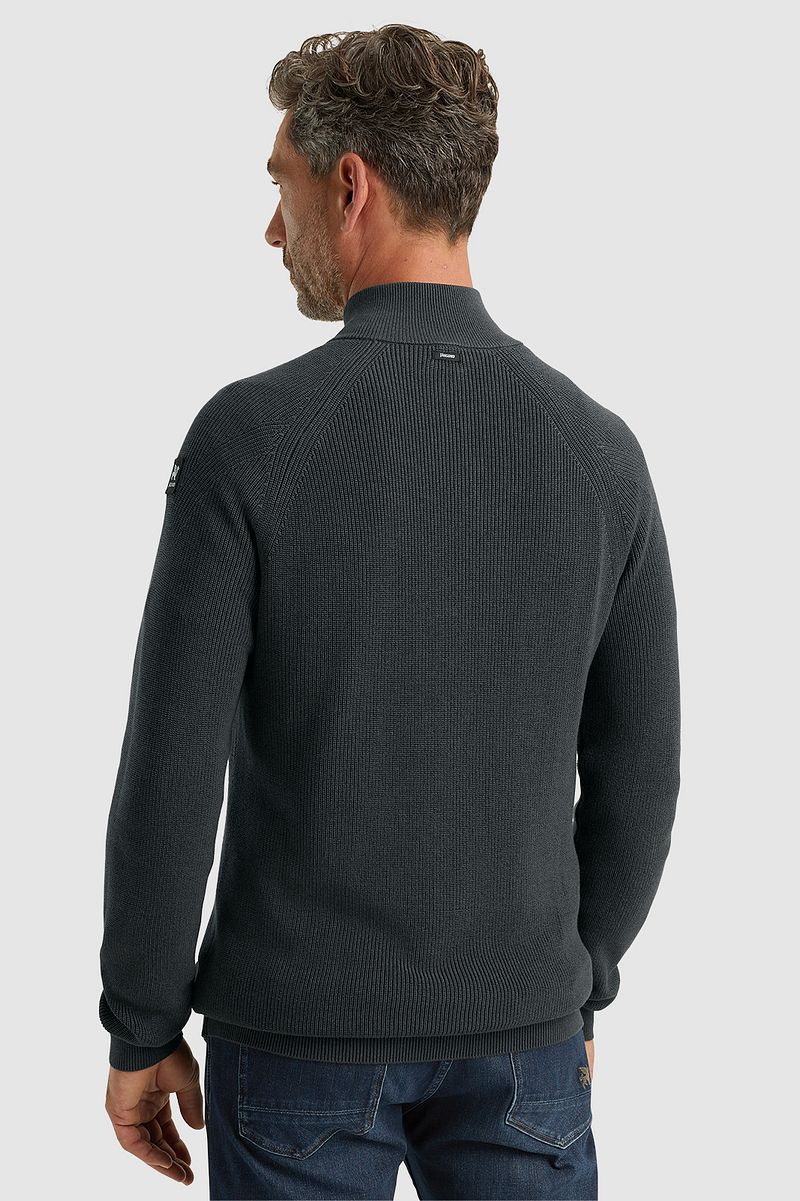 Vanguard Trui Half Zip Antraciet