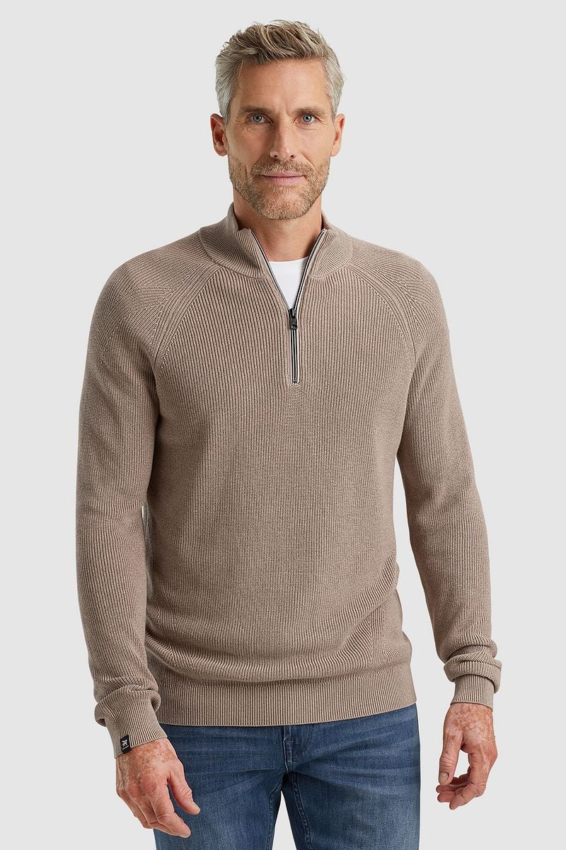 Vanguard Halfzip Pullover Beige - Größe L günstig online kaufen