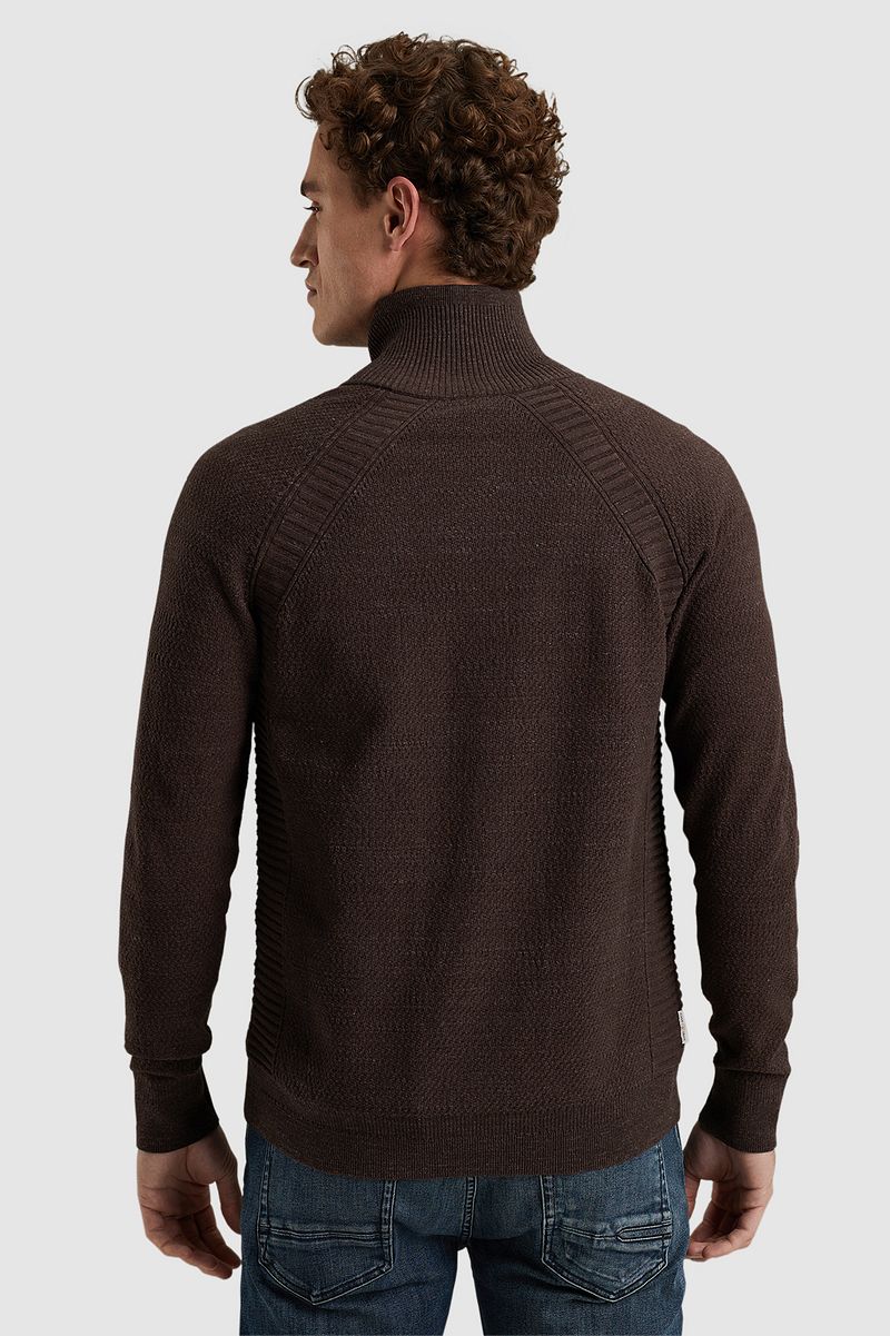 Cast Iron Knitted Vest Bruin
