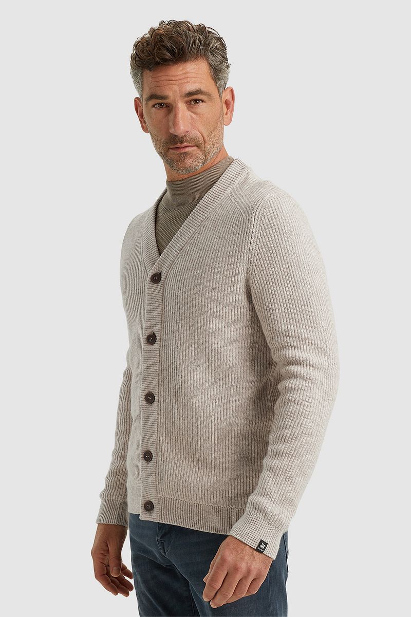 Vanguard Vest Wol Blend Beige