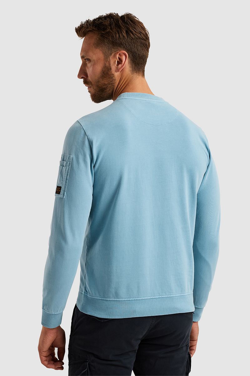 PME Legend Sweater Logo Lichtblauw