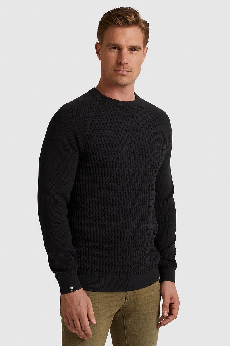 Vanguard Pullover Struktur Navy - Größe XXL günstig online kaufen