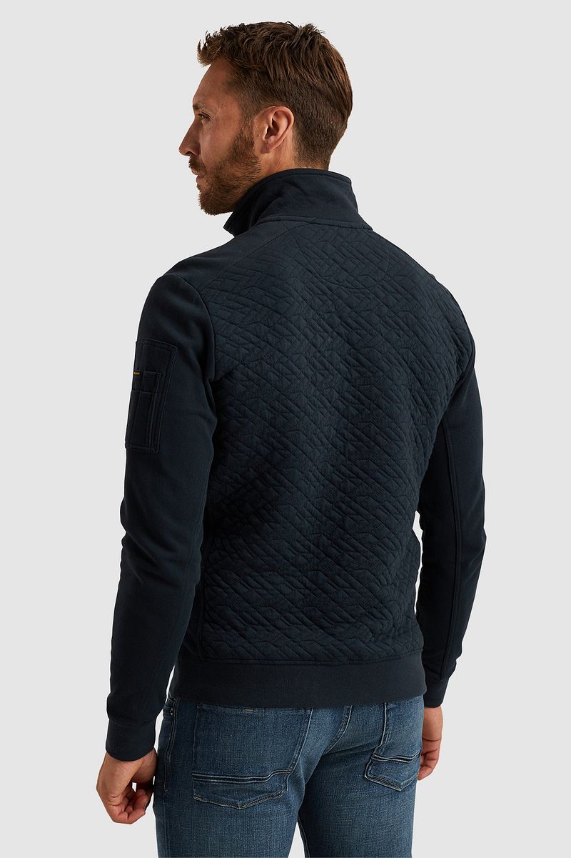 PME Legend Vest Jacquard Interlock Navy