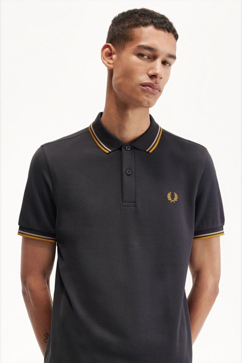 Fred Perry Polo M3600 Antraciet U93