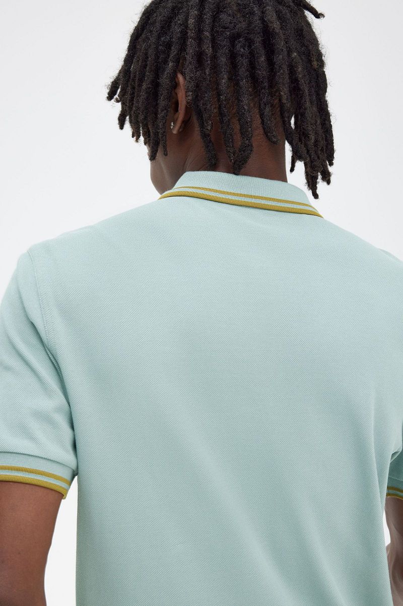 Fred Perry Polo M3600 Lichtblauw V27