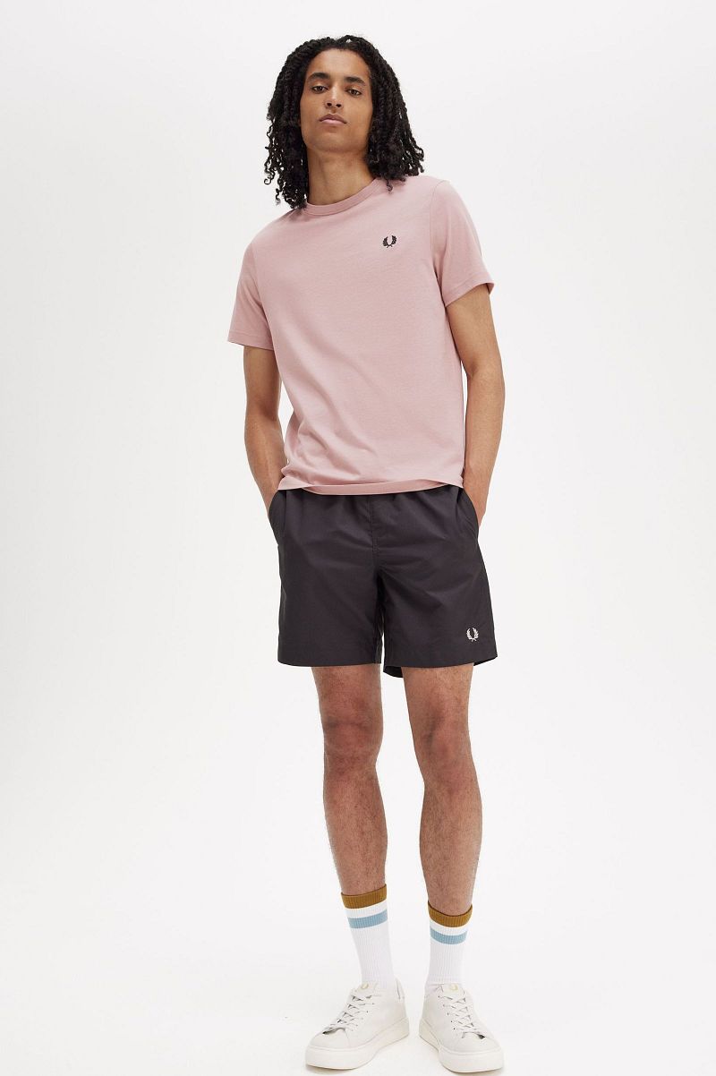 Fred Perry T-Shirt Oud Roze