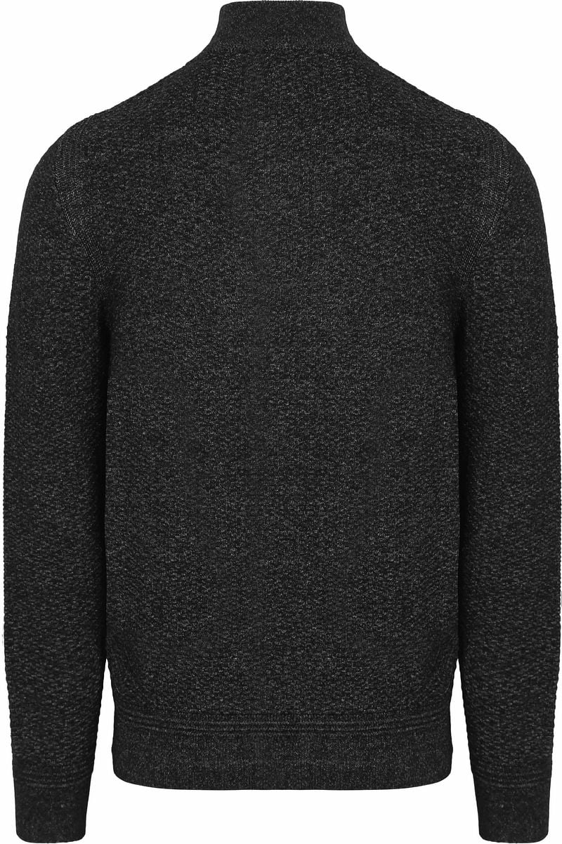 State Of Art Strickjacke Structure Melange Navy - Größe 3XL günstig online kaufen