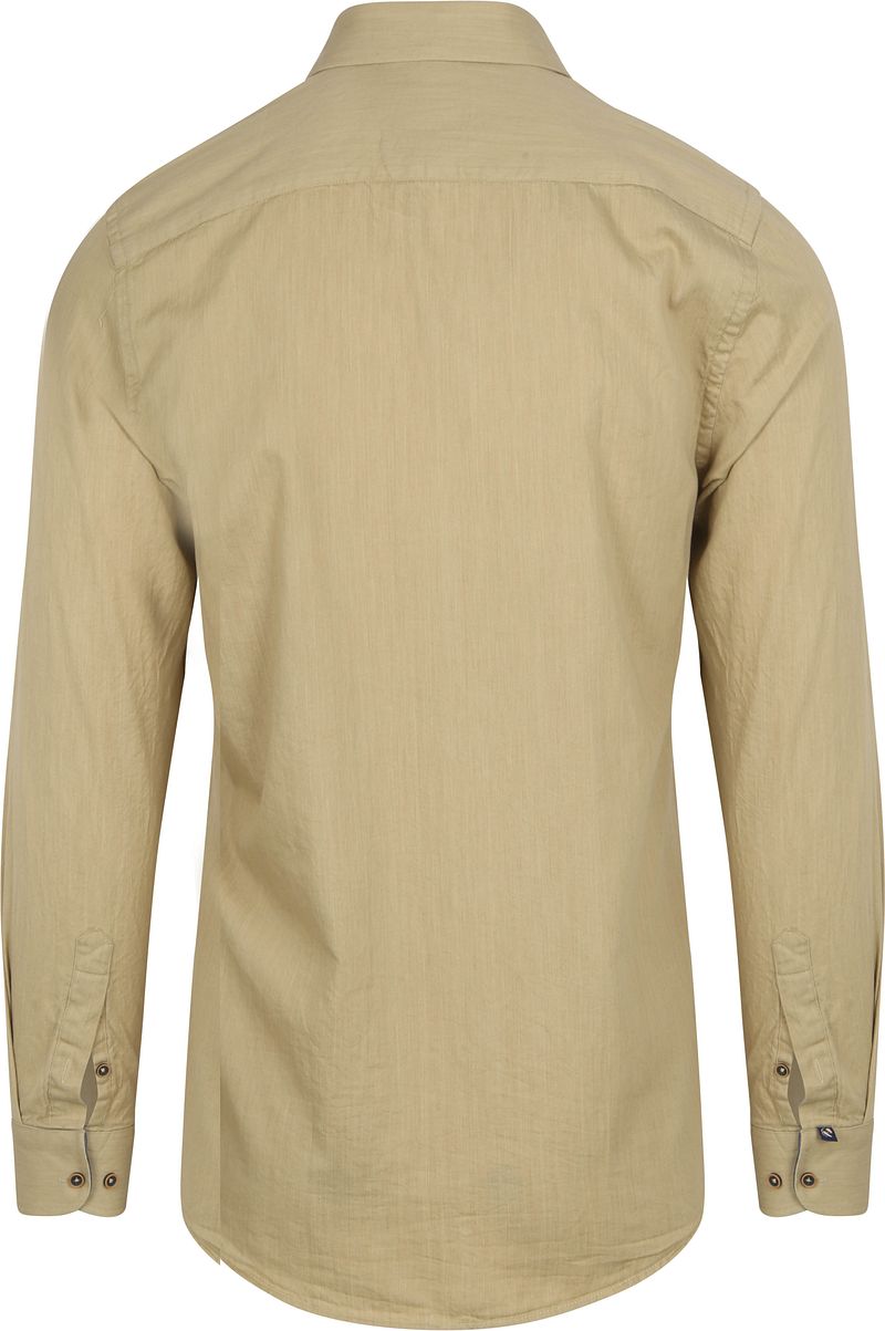 Suitable Overhemd Washed Sand