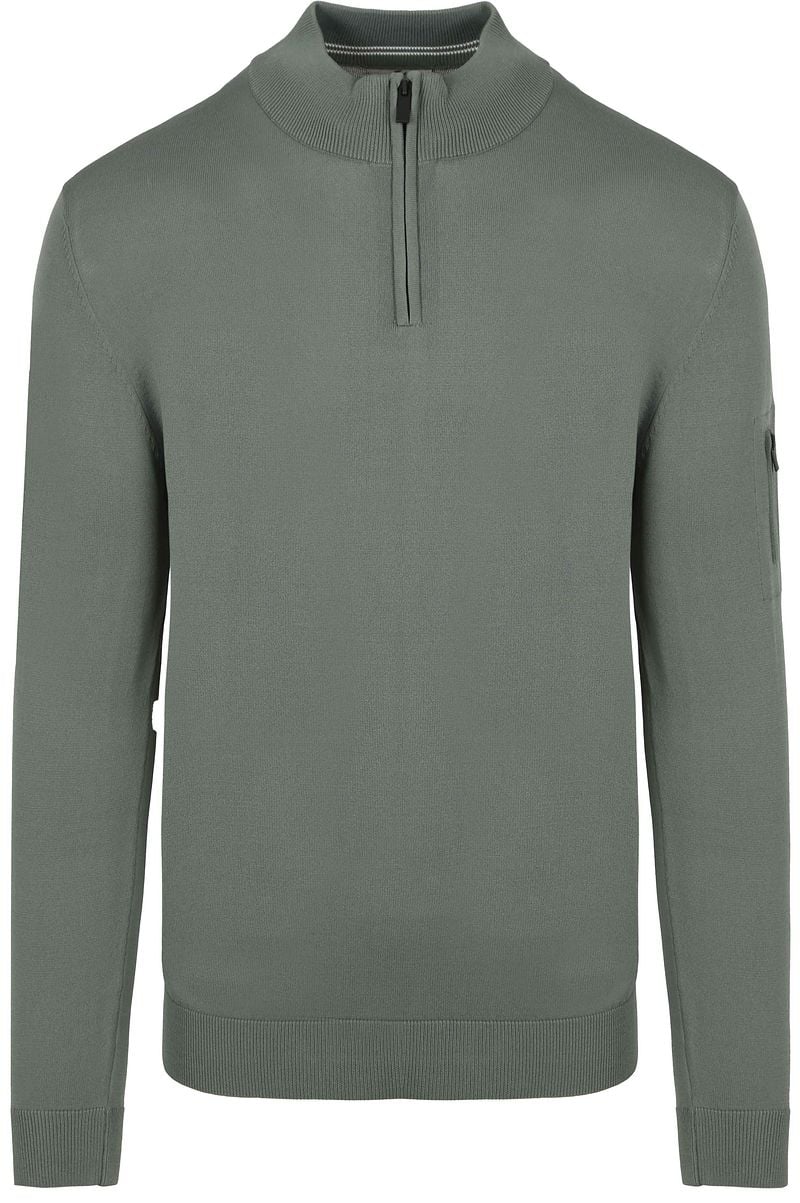 Suitable Race Half Zip Trui Groen