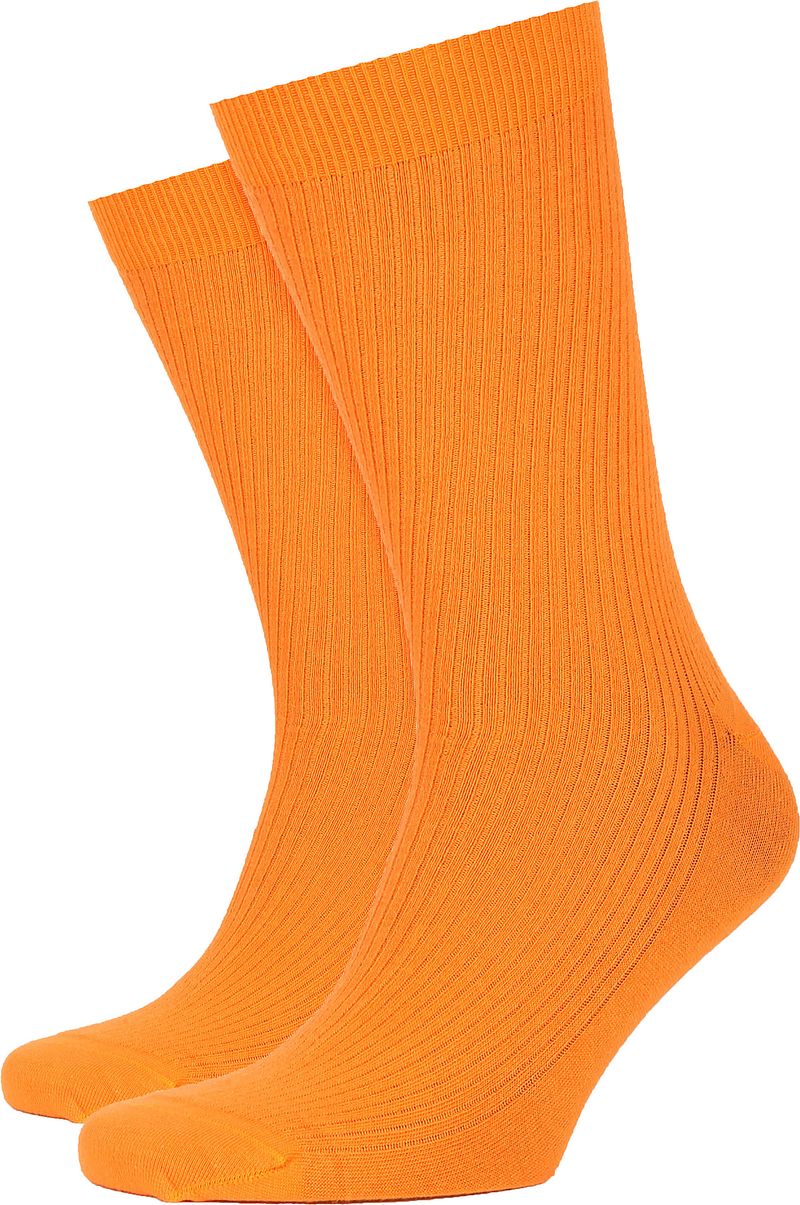 Chaussettes standard colorées Sunny Orange
