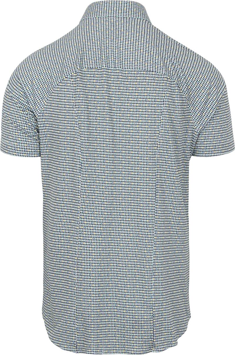Desoto Short Sleeve Jersey Overhemd Print Groen