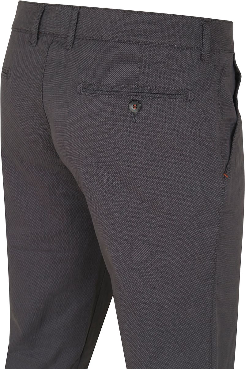 Suitable Chino Pico Druck Grau  - Größe 52 günstig online kaufen