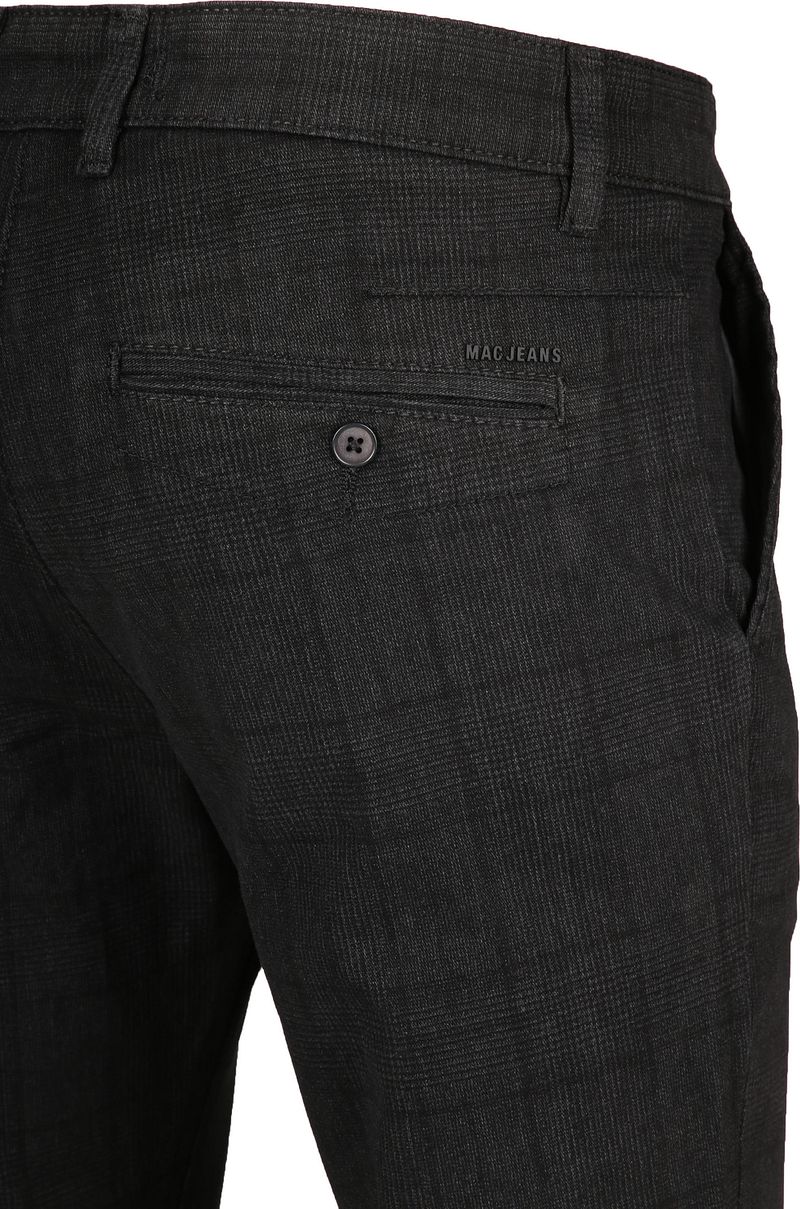 MAC Broek Lennox Antraciet Ruit