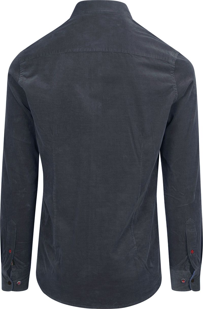 new zealand auckland NZA Overhemd Omar Fine Corduroy Navy