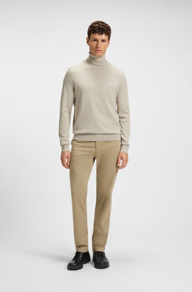 BOSS Rollkragenpullover Akiro Beige - Größe M günstig online kaufen