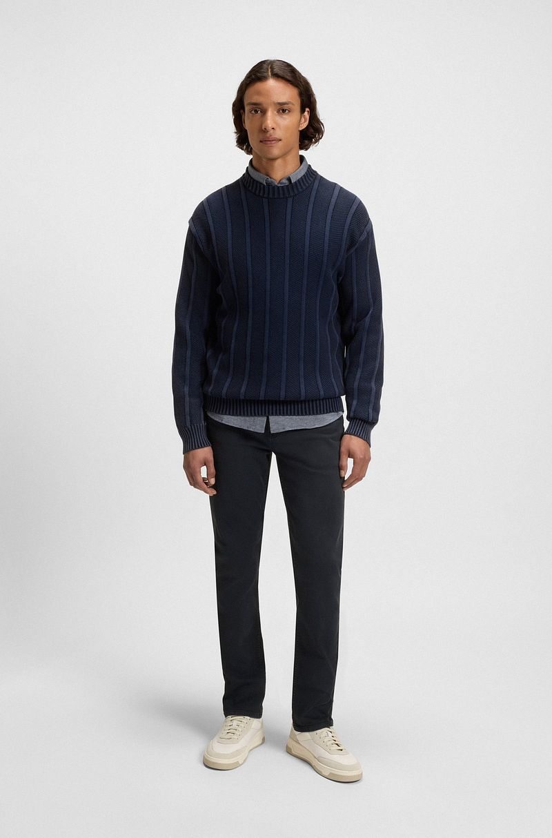 BOSS Delaware Hose Navy - Größe W 32 - L 32 günstig online kaufen