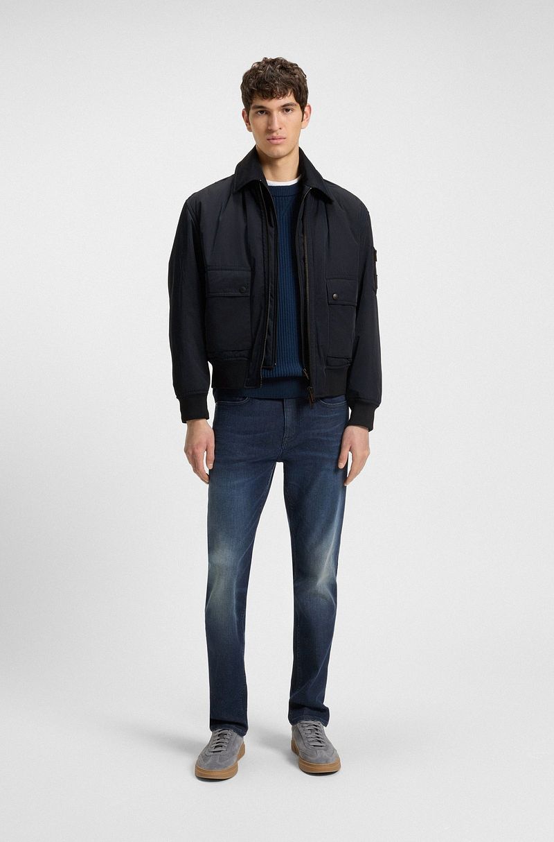 BOSS Oking Jacke Navy - Größe 48 günstig online kaufen