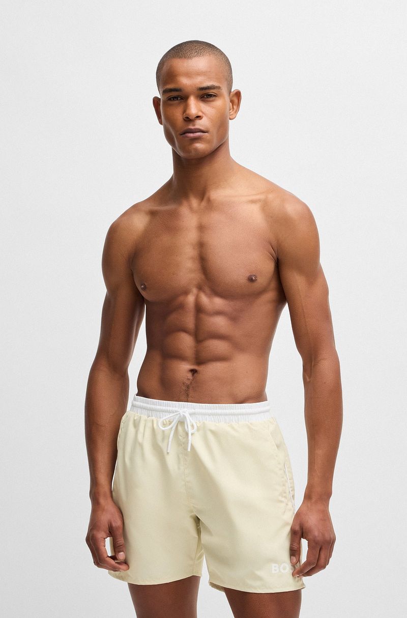 Boss Zwembroek Starfish Beige