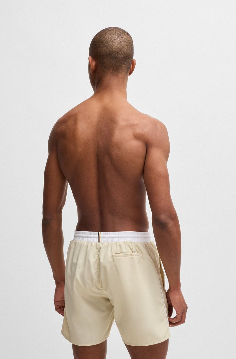 Boss Zwembroek Starfish Beige
