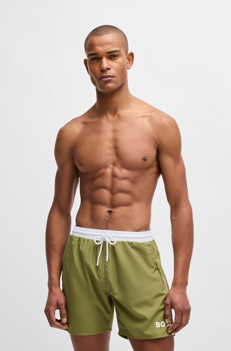 BOSS Badehose Starfish Grun - Größe L günstig online kaufen