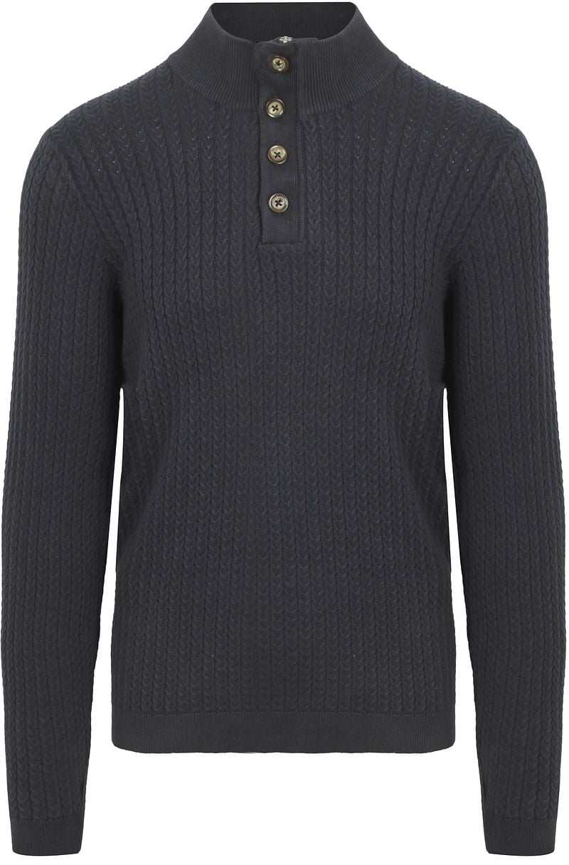 Suitable Pullover Camock Navy - Größe M günstig online kaufen