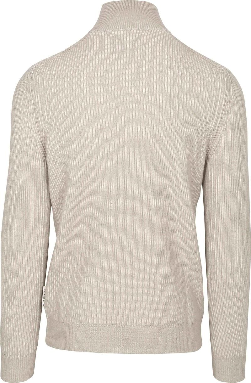 Marc O'Polo Half Zip Pullover Grau - Größe L günstig online kaufen