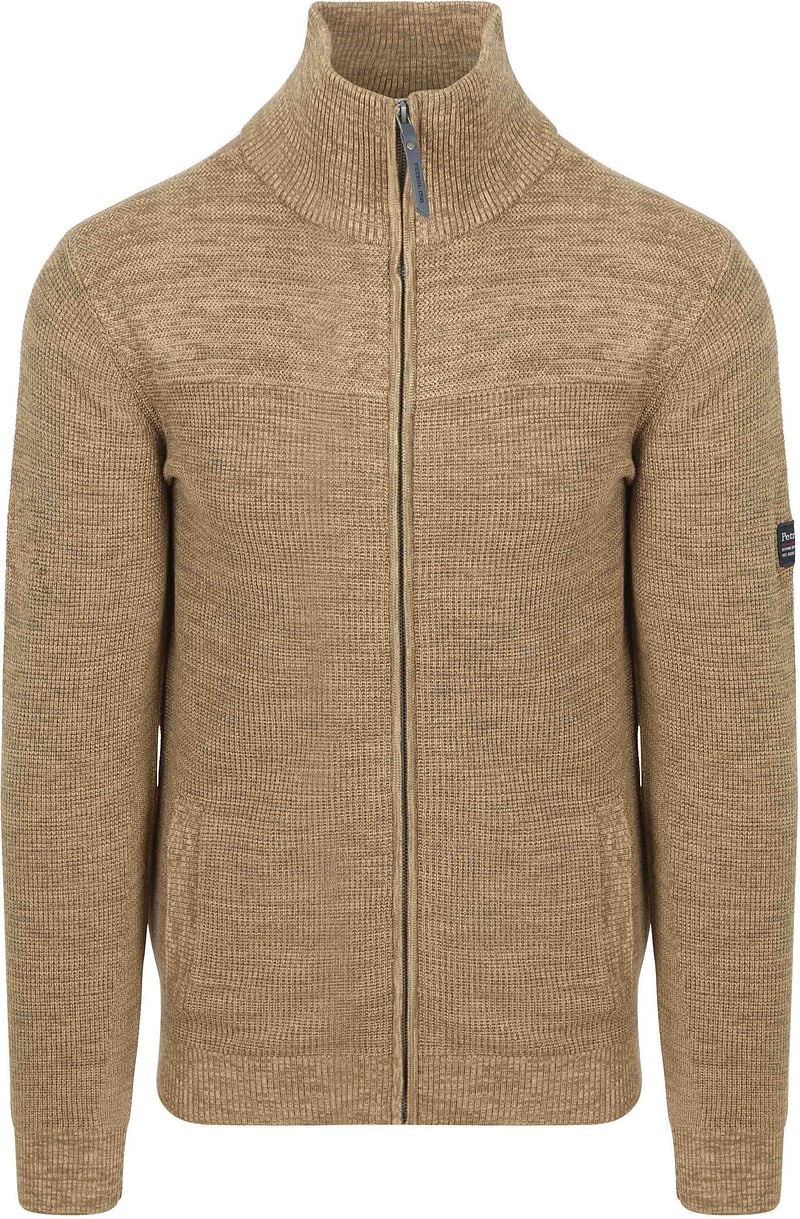 Petrol Strickjacke Maywood Braun - Größe XL günstig online kaufen