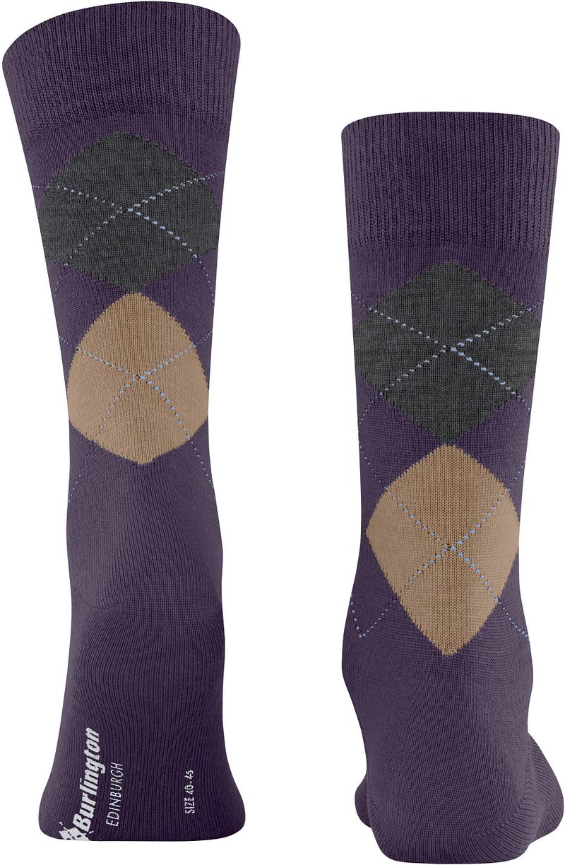 Burlington Wol Edinburgh Paars 8761