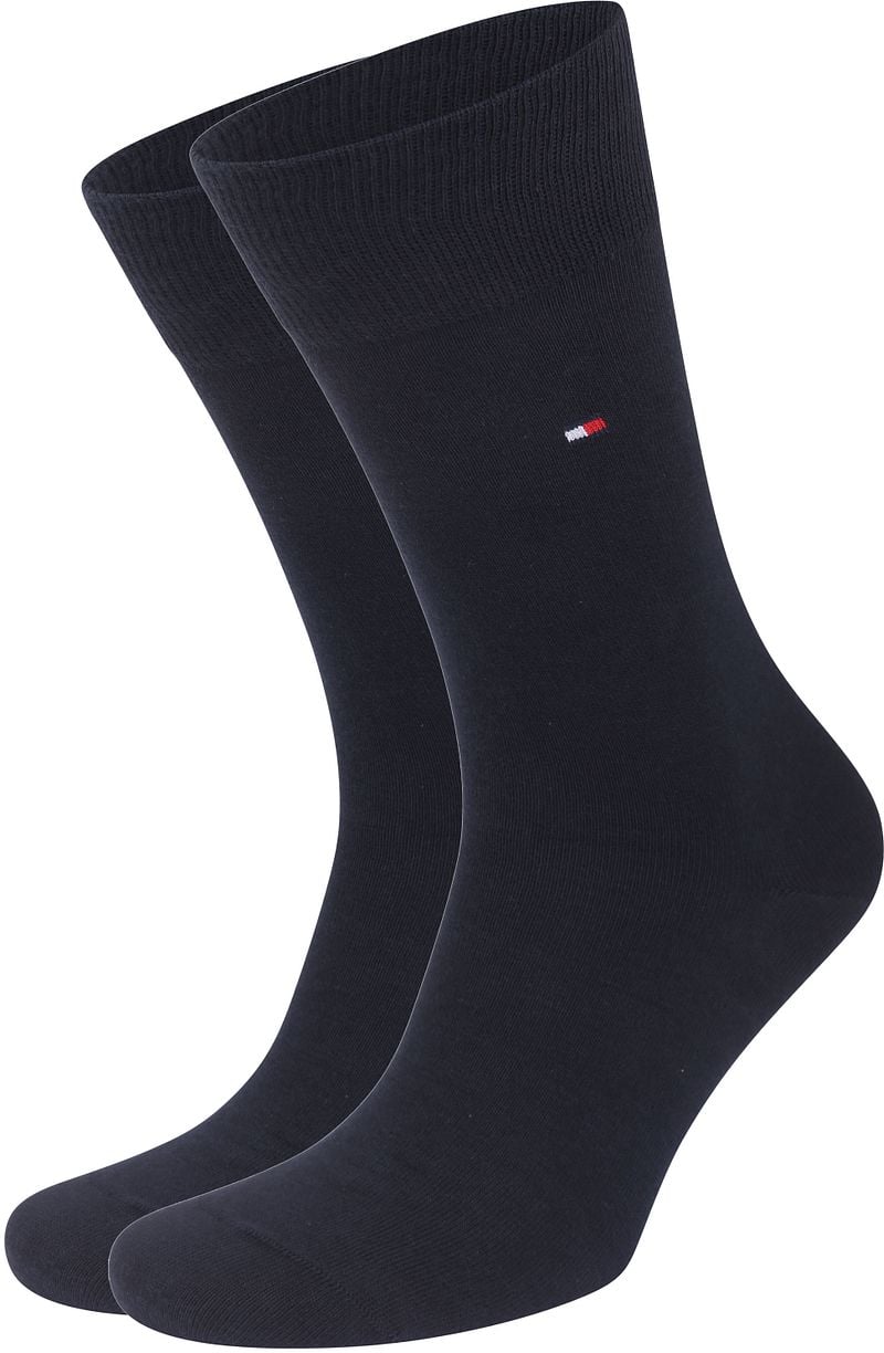 Tommy Hilfiger Classic 2-Pack Sokken Navy