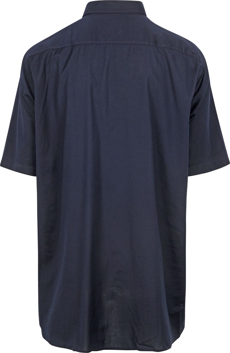 Tommy Hilfiger Big & Tall Short Sleeve Overhemd Flex Navy