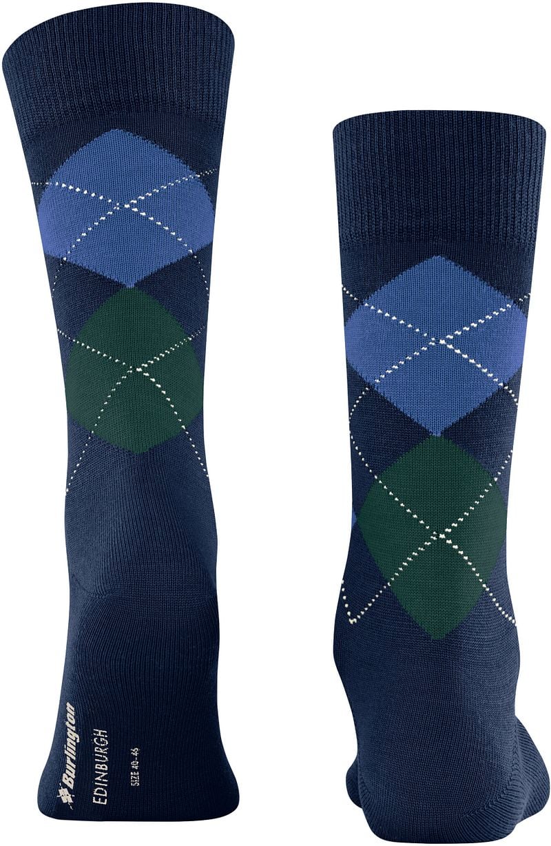 Burlington Wol Edinburgh Blauw 6879