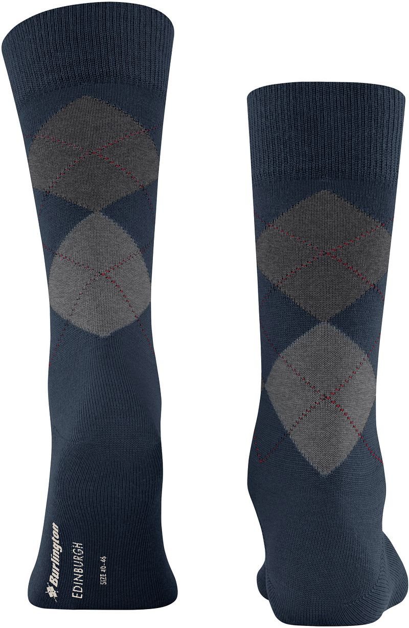 Burlington Wol Edinburgh Blauw 6123