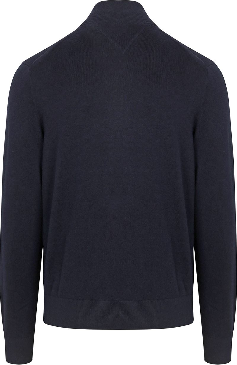 Tommy Hilfiger Half Zip Pullover Navy - Größe S günstig online kaufen