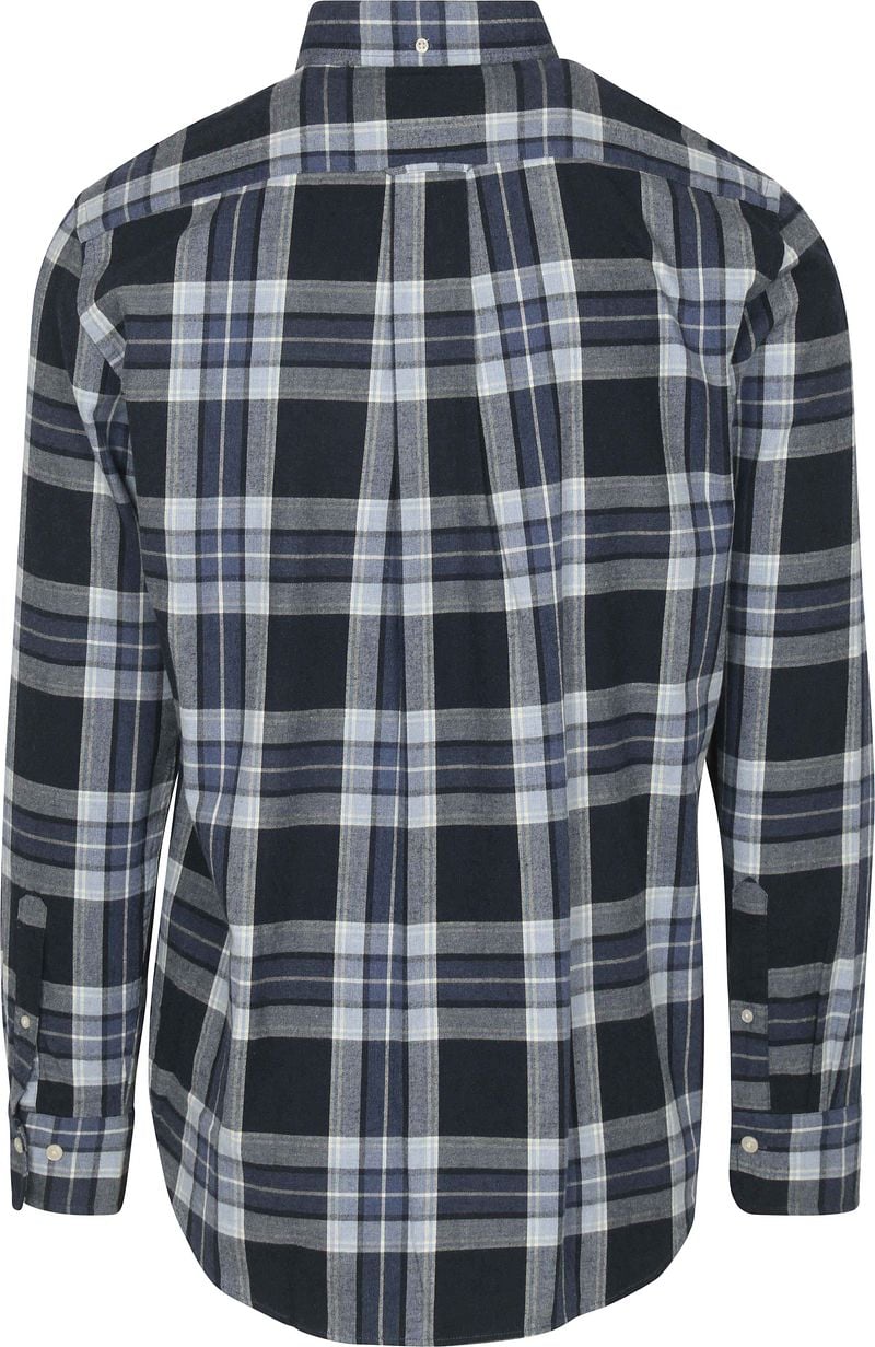 Gant Hemd Tartan Kariert Blau - Größe XXL günstig online kaufen