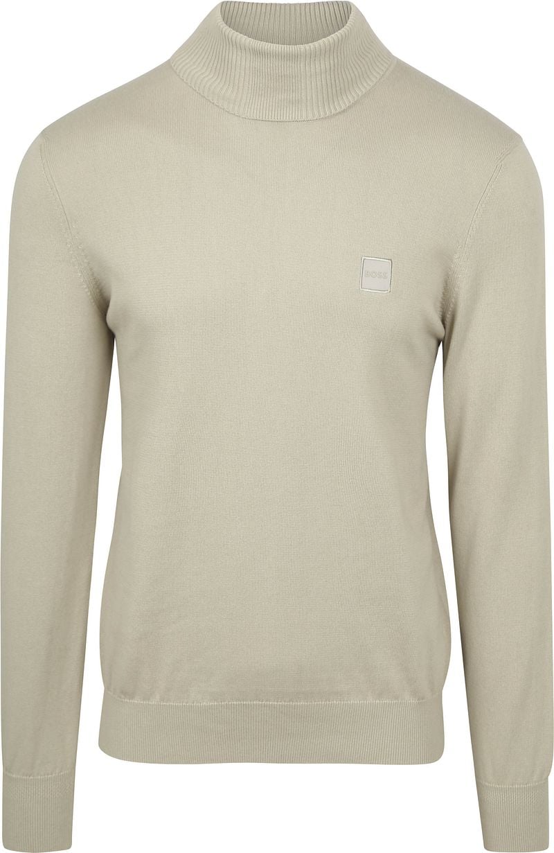 BOSS Rollkragenpullover Akiro Beige - Größe M günstig online kaufen