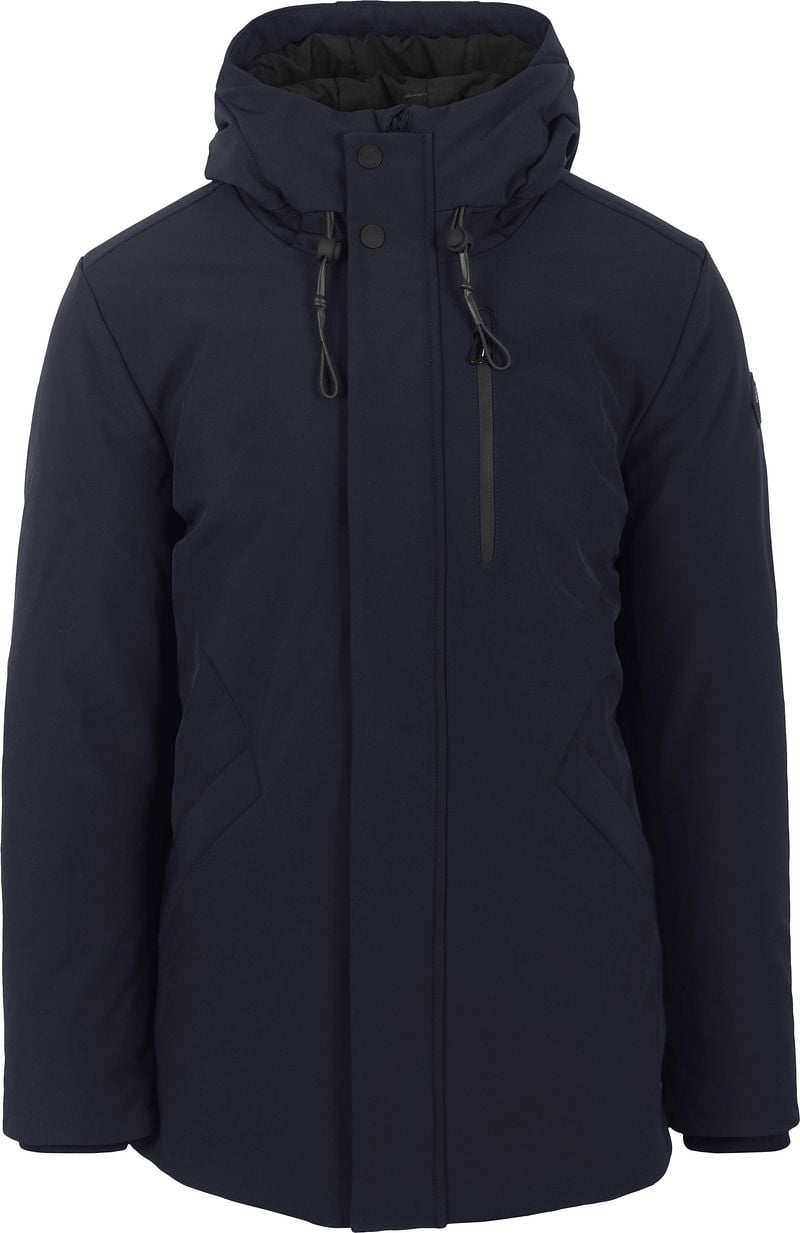NO EXCESS Softshell-jack met een capuchon