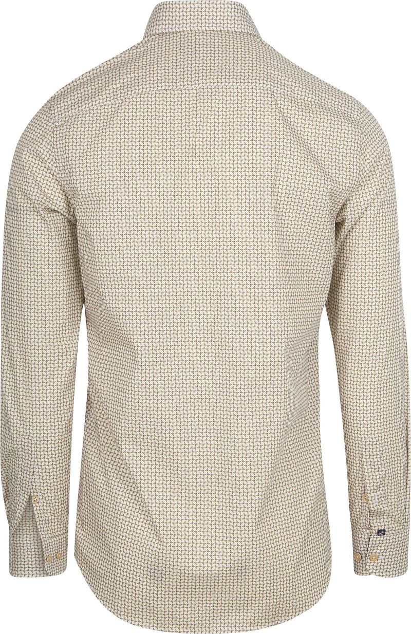 Suitable Overhemd Print Beige