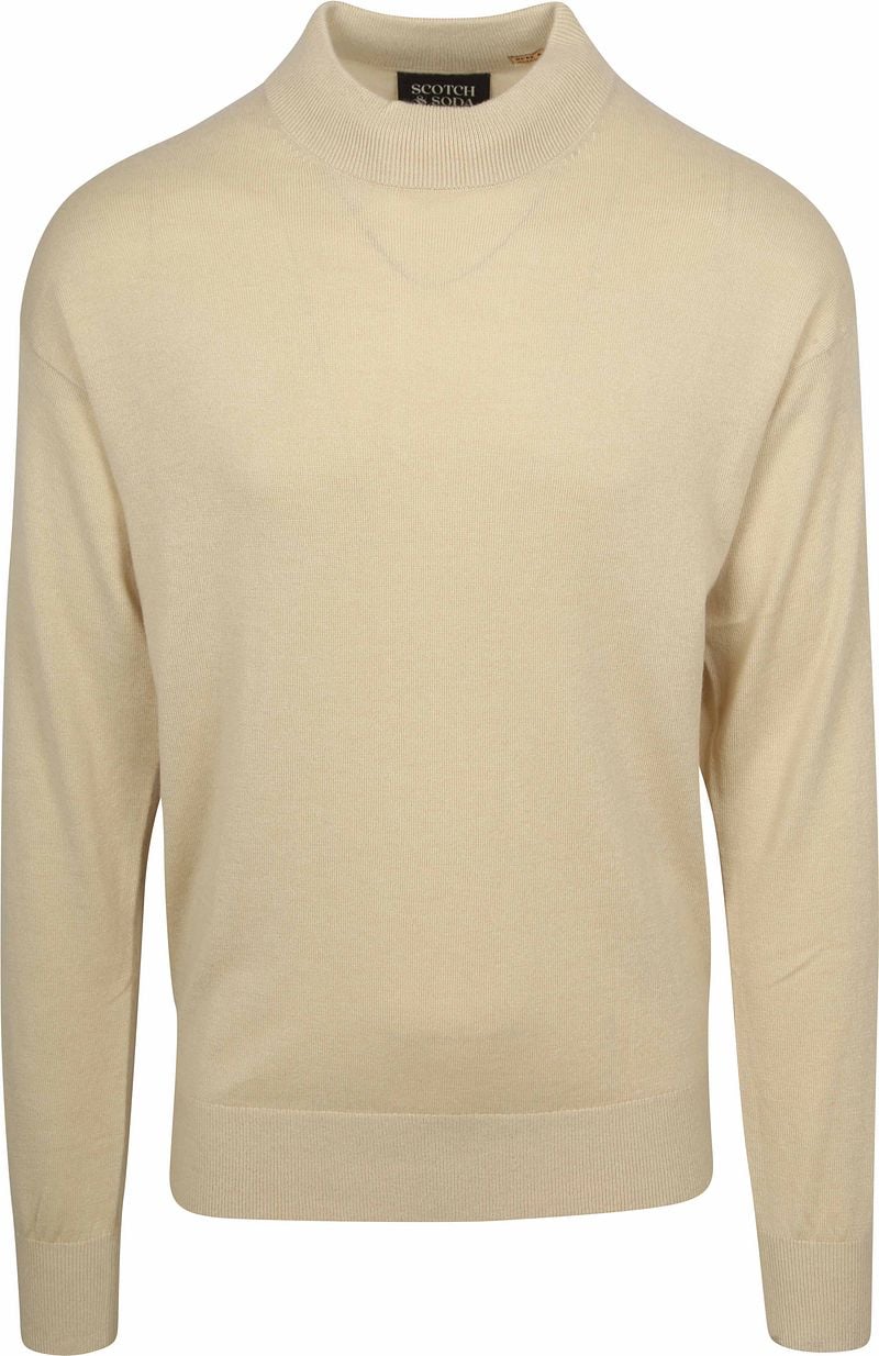 Scotch and Soda Essential Wool Blend Pullover Ecru - Größe XL günstig online kaufen